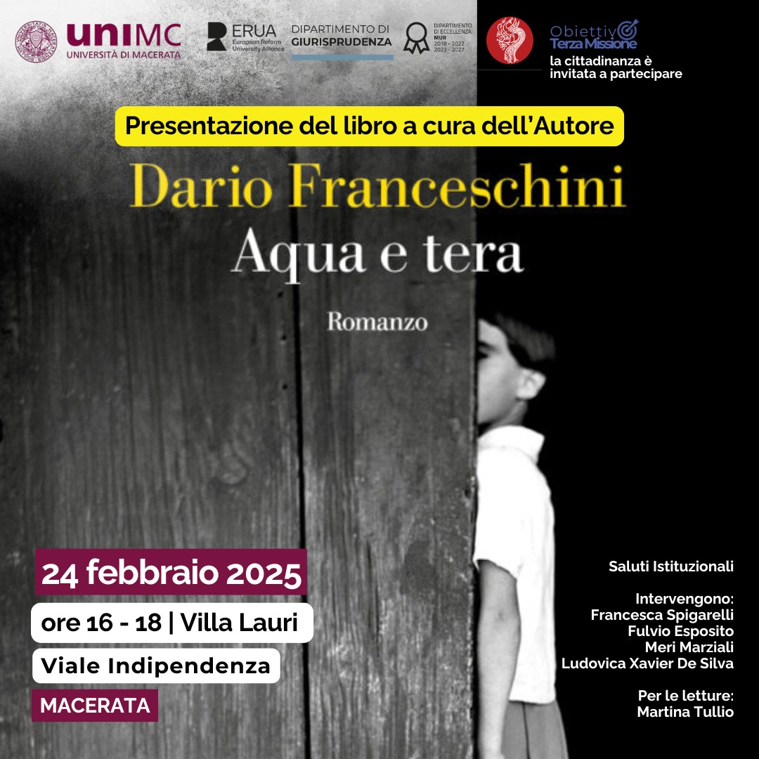 Presentazione del Libro"Aqua e tera"  