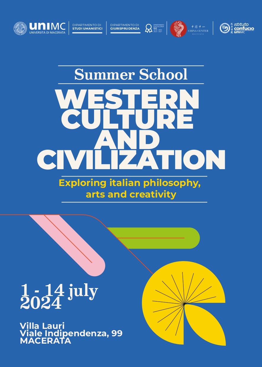 SUMMER SCHOOL in "WESTERN CULTURE AND CIVILIZATION" - a.a. 2023-2024