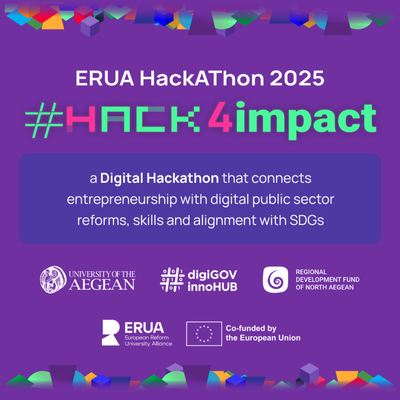 Image - Call ERUA Digital Hackathon 2025: Hack4Impact - Win €2000