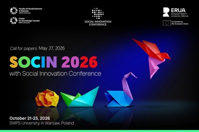Image - CALL FOR PAPERS Scientific Conference on Social Innovation 2026 - EXTENDED DEADLINE