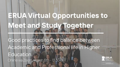 Image - ERUA Virtual opportunities for students to meet and study together