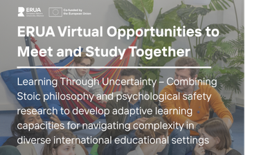 Image - ERUA Virtual opportunities for Students to Meet and Study Together - Learning Through Uncertainty