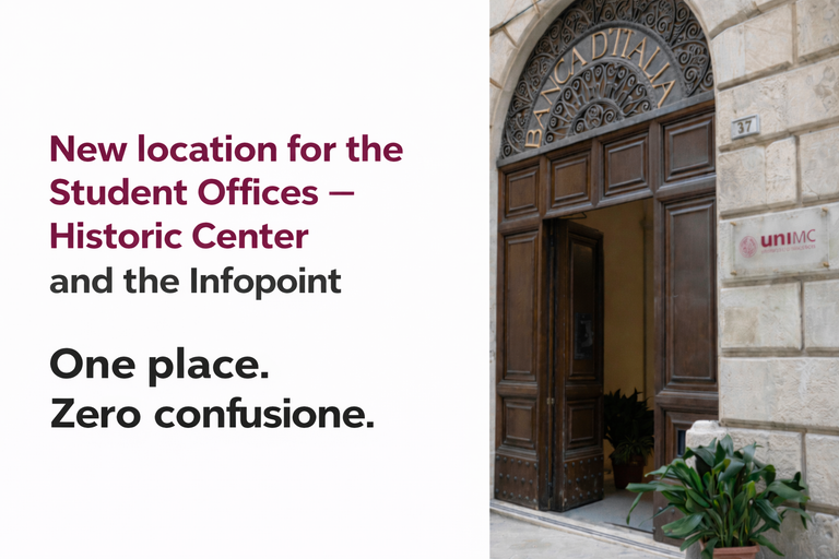 Image - New location for the Student Offices – Historic Center and the Infopoint