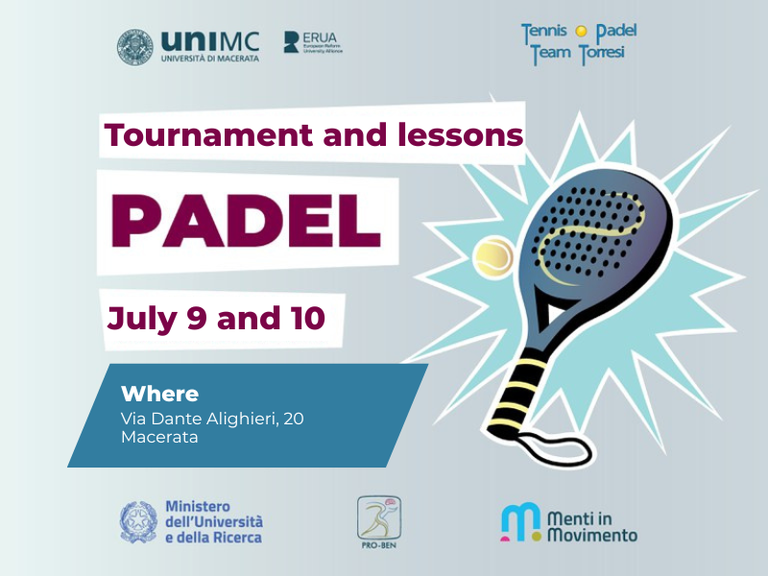 Image - Padel tournament and lessons - July 9 and 10!
