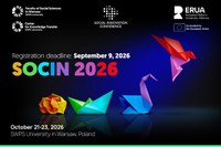 Registration is open for the ERUA SOCIN 2026 Conference Registration is open for the ERUA SOCIN 2026 Conference