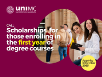 Scholarships for those enrolling in the first year in the academic year 2025/2026