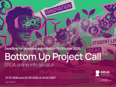 Image - Up to €5,000 for Student-Led ERUA Projects: Apply by 19 October