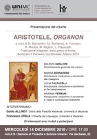 ARISTOTELE, Presentazione dell'ORGANON