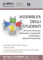 ASSEMBLEA degli STUDENTI