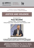 BOJANIĆ, Justice and Violence