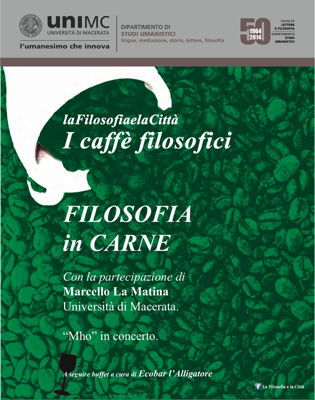 "Caffè Filosofici": FILOSOFIA in carne
