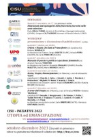 CISU - Iniziative 2023: UTOPIA ed EMANCIPAZIONE