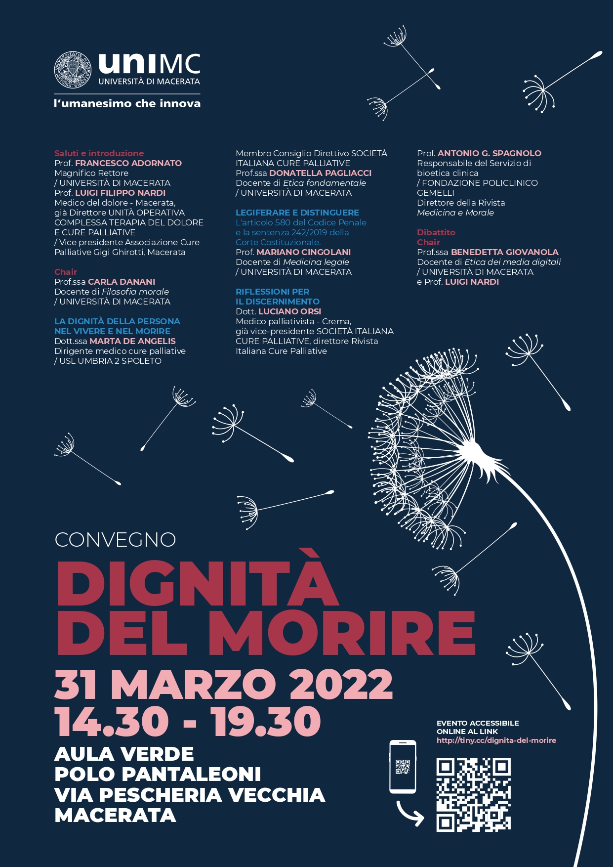 Convegno DIGNITA' del MORIRE