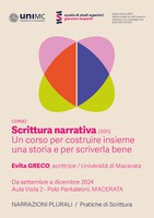 Corso di SCRITTURA NARRATIVA - Scuola di Studi Superiori LEOPARDI