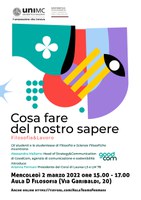 Cosa FARE del nostro SAPERE