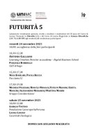 FUTURITÀ: quinta edizione, 24 e 25 novembre 2023
