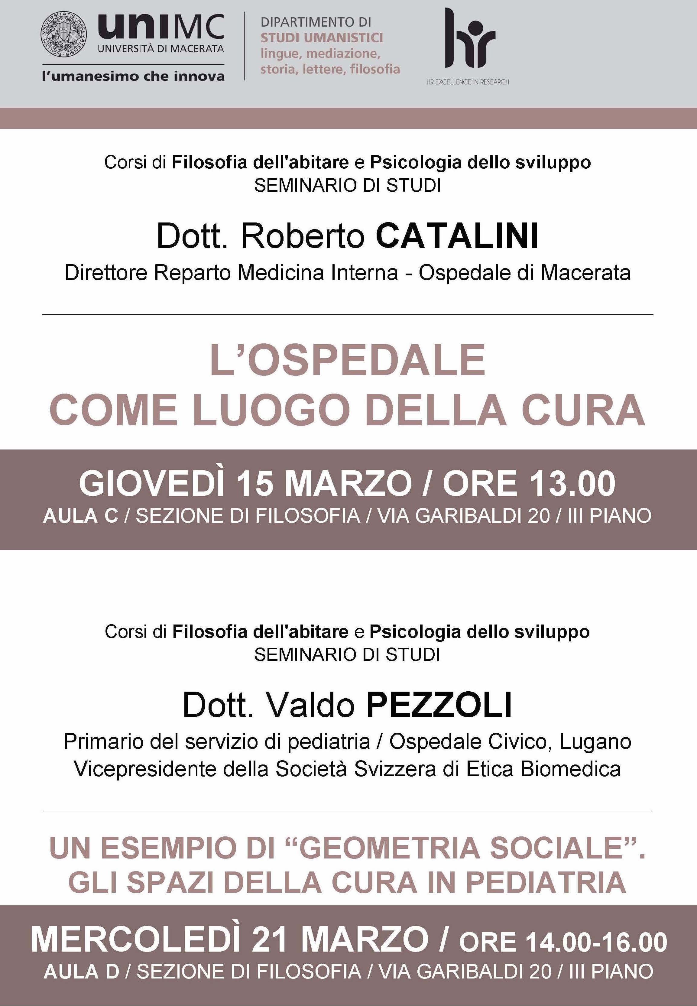 Gli SPAZI della cura