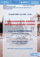 L'atmosfera dei CIMITERI - incontro online