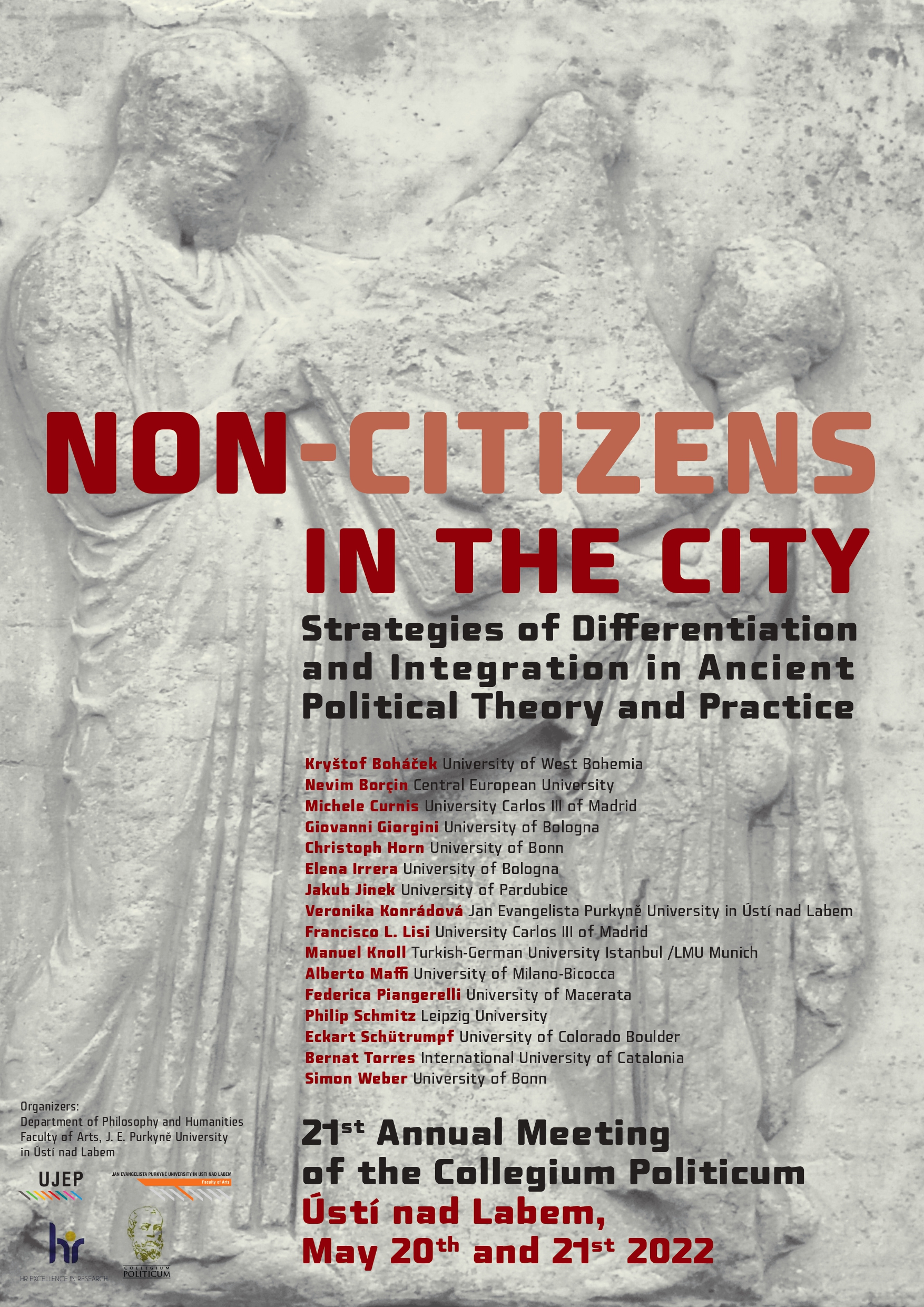 Non-Citizens in the CITY: convegno annuale del COLLEGIUM POLITICUM 