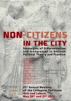 Non-Citizens in the CITY: convegno annuale del COLLEGIUM POLITICUM 