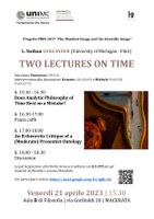 OAKLANDER, Two Lectures on TIME