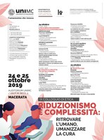 Riduzionismo e COMPLESSITA'. Ritrovare l'umano, umanizzare la CURA