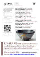 RIPARARE tra fragilità e autonomia: condizioni, possibilità e limiti dell'agire RIPARATIVO