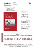 Il BENE della LIBERTA'