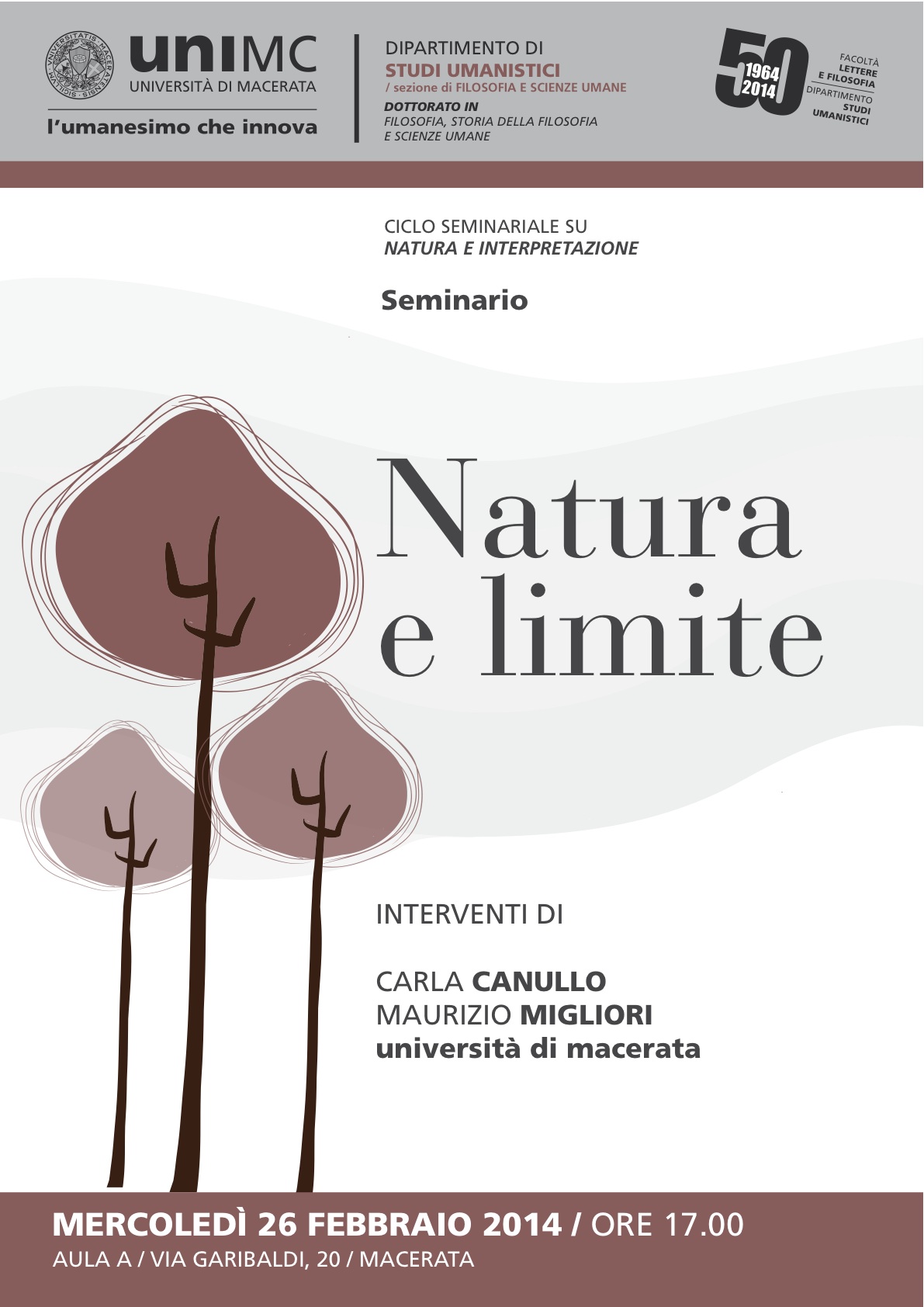 SEMINARIO su Natura e interpretazione 