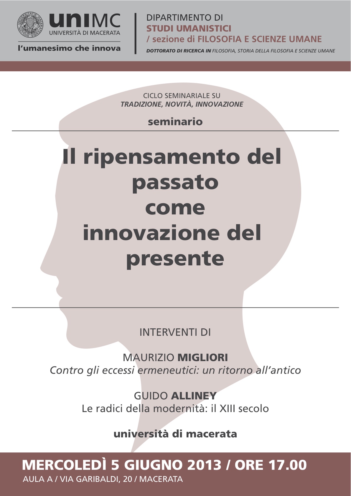 TRADIZIONE, NOVITA', INNOVAZIONE / 3