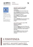 Seminario / L'ESISTENZA