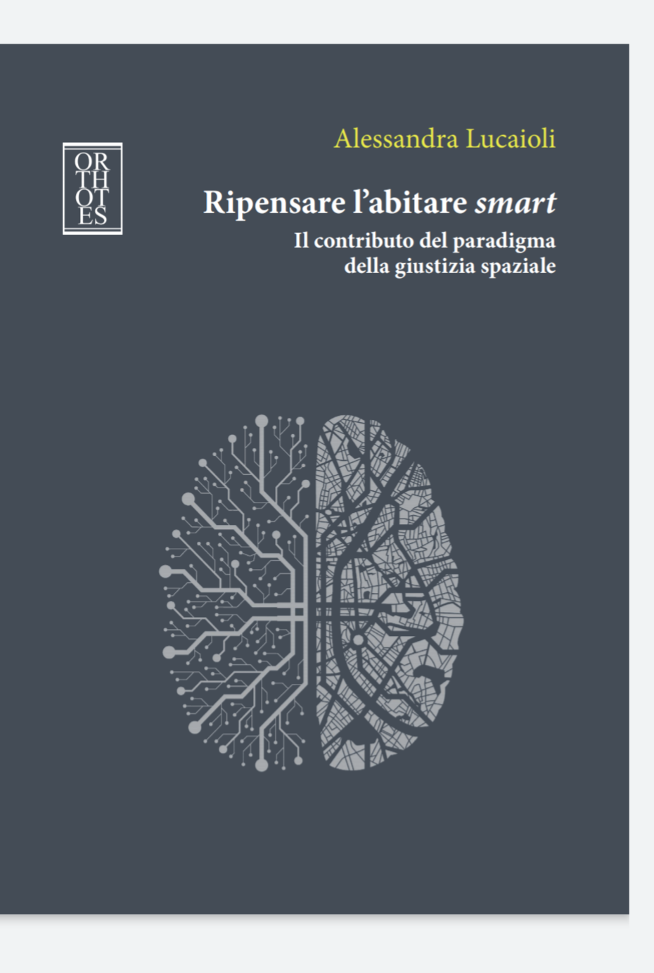 Alessandra LUCAIOLI, Ripensare l’abitare smart. Il contributo del paradigma della giustizia spaziale, Orthotes, Napoli 2020