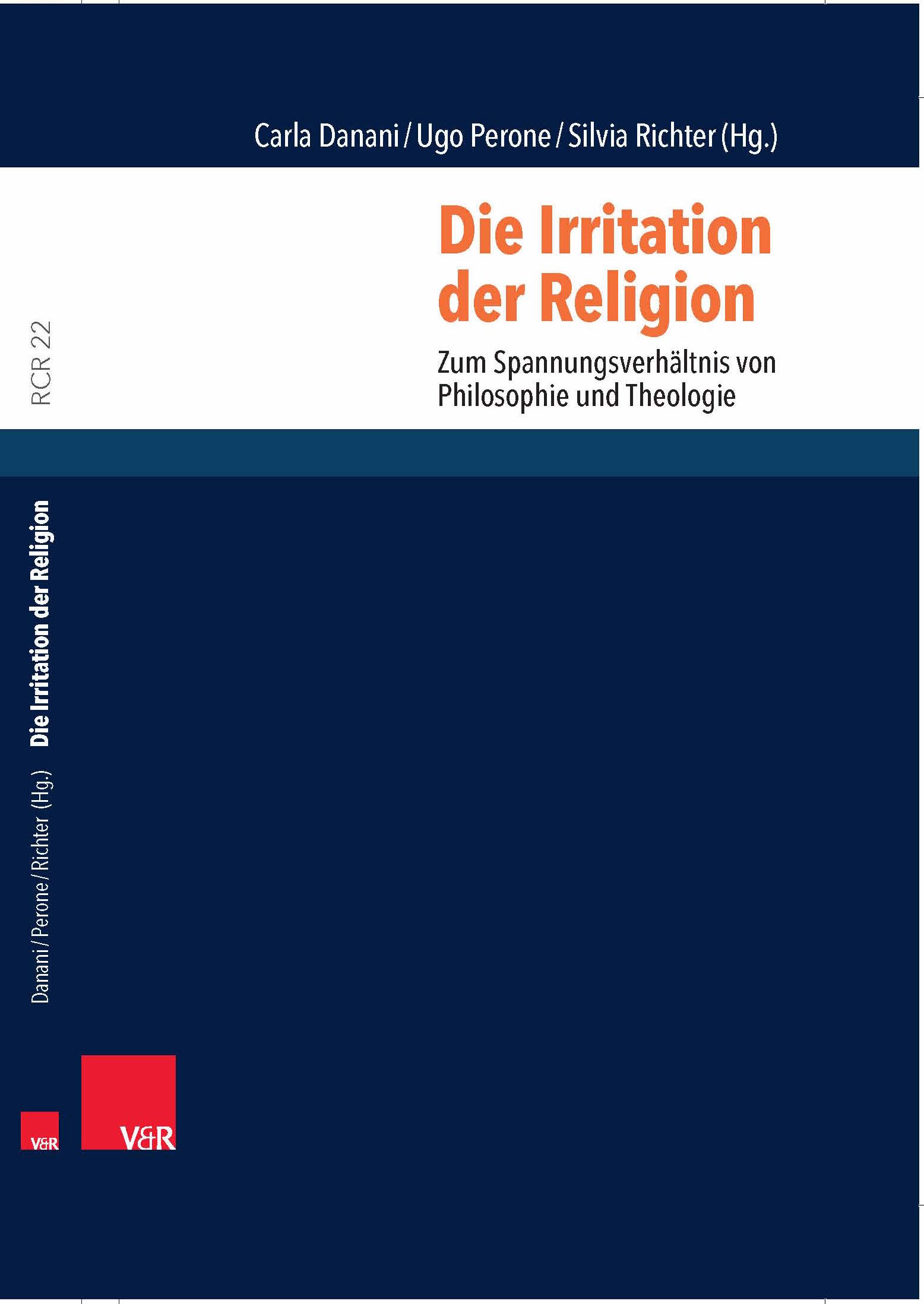 DANANI / PERONE / RICHTER (Hg.), Die Irritation der Religion