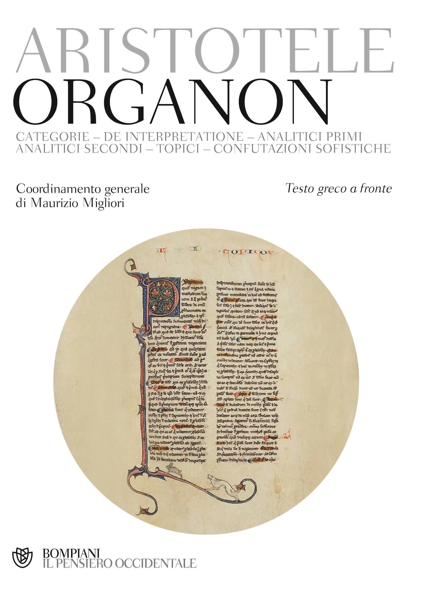 ARISTOTELE, Organon