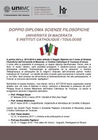 DOPPIO diploma Scienze FILOSOFICHE