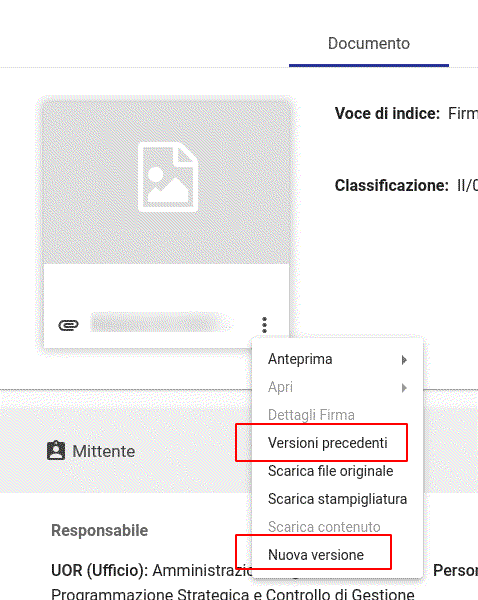 Titulus 5: versioni file