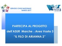 Servizio Civile all'Asur