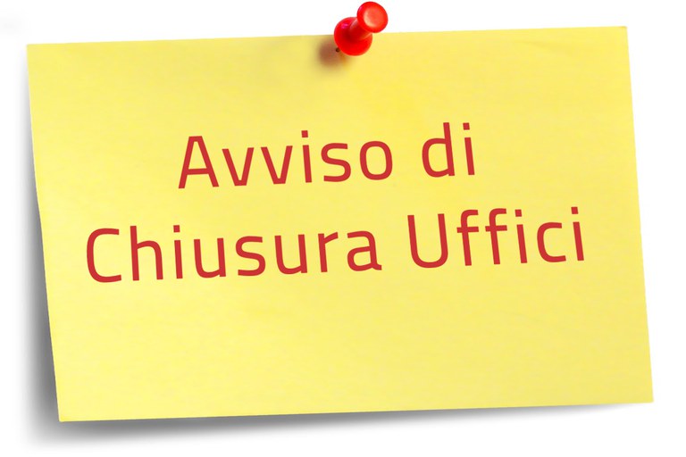 Image - Chiusure estive 2026