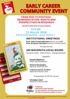 Evento Associazione Dottorandi e Dottori di Ricerca in Italia
