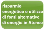 risparmio energetico e utilizzo di fonti alternative