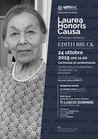 Image - Laurea Honoris Causa a Edith Bruck