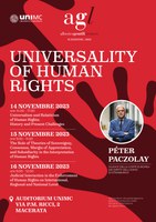 Image - AGL LECTURES 2023. Péter Paczolay | Universality of human rights