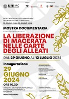 Image - Inaugurazione MOSTRA. La liberazione di Macerata nelle carte degli Alleati