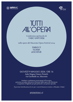 Image - TUTTI ALL'OPERA. Conferenza spettacolo di Fabio Sartorelli