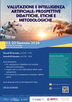 Convegno Nazionale “Valutazione e Intelligenza Artificiale: prospettive didattiche, etiche e metodologiche”