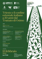 Image - GIORNO DEL RICORDO 2025. Trieste e il confine orientale italiano a 50 anni dal Trattato di Osimo