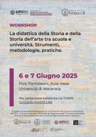 Image - La didattica della Storia e della Storia dell’arte tra scuola e università. Strumenti, metodologie, pratiche.