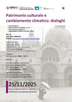 Patrimonio culturale e cambiamento climatico: dialoghi