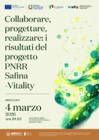 Image - Collaborare, progettare, realizzare: i risultati del progetto PNRR Safina -Vitality