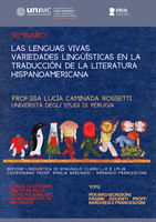Image - Las lenguas vivas. Variedades lingüísticas en la traducción de la literatura hispanoamericana